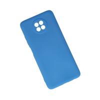 Newface Xiaomi Redmi Note 9 5G Kılıf Nano içi Kadife Silikon - Mavi