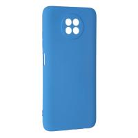 Newface Xiaomi Redmi Note 9 5G Kılıf Nano içi Kadife Silikon - Mavi