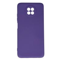 Newface Xiaomi Redmi Note 9 5G Kılıf Nano içi Kadife Silikon - Mor