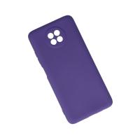 Newface Xiaomi Redmi Note 9 5G Kılıf Nano içi Kadife Silikon - Mor