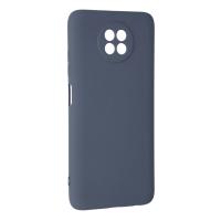 Newface Xiaomi Redmi Note 9 5G Kılıf Nano içi Kadife Silikon - Gri