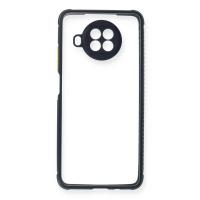 Newface Xiaomi Redmi Note 9 Pro 5G Kılıf Miami Şeffaf Silikon - Lacivert