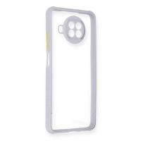 Newface Xiaomi Redmi Note 9 Pro 5G Kılıf Miami Şeffaf Silikon - Lila