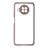 Newface Xiaomi Redmi Note 9 Pro 5G Kılıf Miami Şeffaf Silikon - Açık Mor