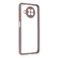 Newface Xiaomi Redmi Note 9 Pro 5G Kılıf Miami Şeffaf Silikon - Açık Mor