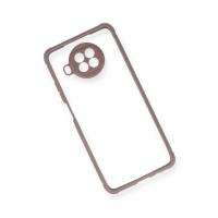 Newface Xiaomi Redmi Note 9 Pro 5G Kılıf Miami Şeffaf Silikon - Açık Mor