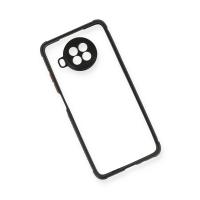 Newface Xiaomi Redmi Note 9 Pro 5G Kılıf Miami Şeffaf Silikon - Siyah