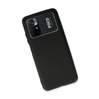 Newface Xiaomi Poco M4 Pro 4G Kılıf First Silikon - Siyah