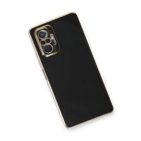 Newface Xiaomi Redmi Note 10 Pro Kılıf Volet Silikon - Siyah