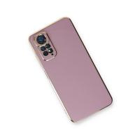 Newface Xiaomi Redmi Note 11 Kılıf Volet Silikon - Mor