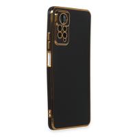 Newface Xiaomi Redmi Note 11 Pro Kılıf Volet Silikon - Siyah