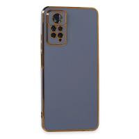 Newface Xiaomi Redmi Note 11 Pro Kılıf Volet Silikon - Mavi