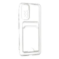 Newface Xiaomi Redmi Note 11 Pro Kılıf Kart Şeffaf Silikon - Şeffaf