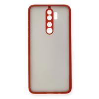 Newface Xiaomi Redmi Note 8 Pro Kılıf Montreal Silikon Kapak - Kırmızı