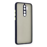 Newface Xiaomi Redmi Note 8 Pro Kılıf Montreal Silikon Kapak - Lacivert