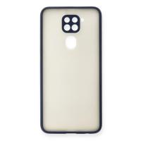 Newface Xiaomi Redmi Note 9 Kılıf Montreal Silikon Kapak - Lacivert