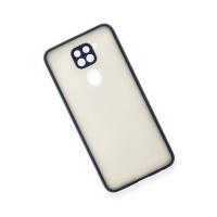 Newface Xiaomi Redmi Note 9 Kılıf Montreal Silikon Kapak - Lacivert