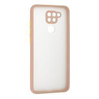 Newface Xiaomi Redmi Note 9 Kılıf Montreal Silikon Kapak - Pembe