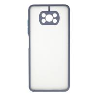 Newface Xiaomi Pocophone X3 Kılıf Montreal Silikon Kapak - Gri