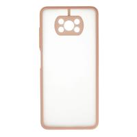 Newface Xiaomi Pocophone X3 Kılıf Montreal Silikon Kapak - Pembe