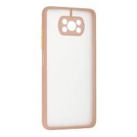 Newface Xiaomi Pocophone X3 Kılıf Montreal Silikon Kapak - Pembe