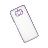 Newface Xiaomi Pocophone X3 Kılıf Montreal Silikon Kapak - Mor