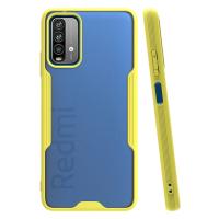 Newface Xiaomi Redmi 9T Kılıf Platin Silikon - Sarı