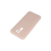 Newface Xiaomi Redmi 9 Kılıf Nano içi Kadife Silikon - Pudra