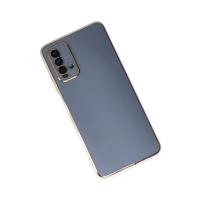 Newface Xiaomi Redmi 9T Kılıf Volet Silikon - Mavi