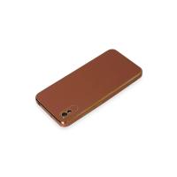 Newface Xiaomi Redmi 9A Kılıf Volet Silikon - Kırmızı