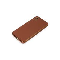 Newface Xiaomi Redmi 9A Kılıf Volet Silikon - Kırmızı