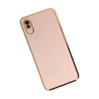 Newface Xiaomi Redmi 9A Kılıf Volet Silikon - Pembe