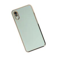 Newface Xiaomi Redmi 9A Kılıf Volet Silikon - Açık Yeşil