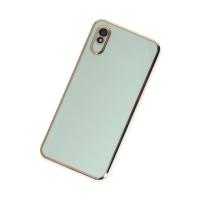 Newface Xiaomi Redmi 9A Kılıf Volet Silikon - Açık Yeşil