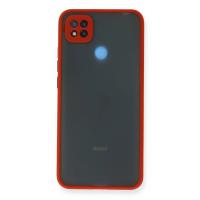 Newface Xiaomi Redmi 9C Kılıf Montreal Silikon Kapak - Kırmızı