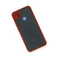 Newface Xiaomi Redmi 9C Kılıf Montreal Silikon Kapak - Kırmızı