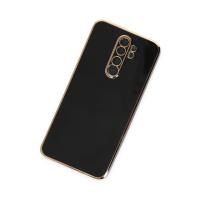 Newface Xiaomi Redmi Note 8 Pro Kılıf Volet Silikon - Siyah