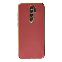 Newface Xiaomi Redmi Note 8 Pro Kılıf Volet Silikon - Kırmızı