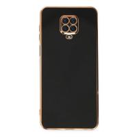 Newface Xiaomi Redmi Note 9 Pro Kılıf Volet Silikon - Siyah