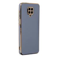 Newface Xiaomi Redmi Note 9 Pro Kılıf Volet Silikon - Mavi