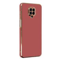 Newface Xiaomi Redmi Note 9 Pro Kılıf Volet Silikon - Kırmızı