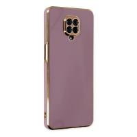 Newface Xiaomi Redmi Note 9 Pro Kılıf Volet Silikon - Mor