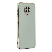Newface Xiaomi Redmi Note 9 Pro Kılıf Volet Silikon - Açık Yeşil