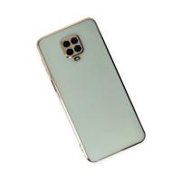 Newface Xiaomi Redmi Note 9 Pro Kılıf Volet Silikon - Açık Yeşil