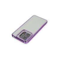 Newface Xiaomi Redmi 12C Kılıf Slot Silikon - Mor