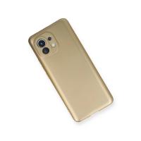 Newface Xiaomi Mi 11 Kılıf First Silikon - Gold