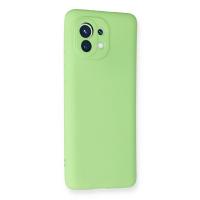 Newface Xiaomi Mi 11 Kılıf First Silikon - Yeşil