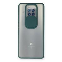 Newface Xiaomi Mi 10T Lite Kılıf Palm Buzlu Kamera Sürgülü Silikon - Yeşil