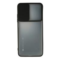 Newface Xiaomi Mi 10T Kılıf Palm Buzlu Kamera Sürgülü Silikon - Siyah