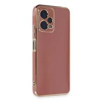 Newface Xiaomi Redmi Note 12 Pro 5G Kılıf Volet Silikon - Kırmızı